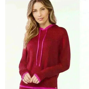 Sofia Vergara Women's Luxe Knit Lounge Hoodie